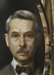 Self-Portrait in a Mirror